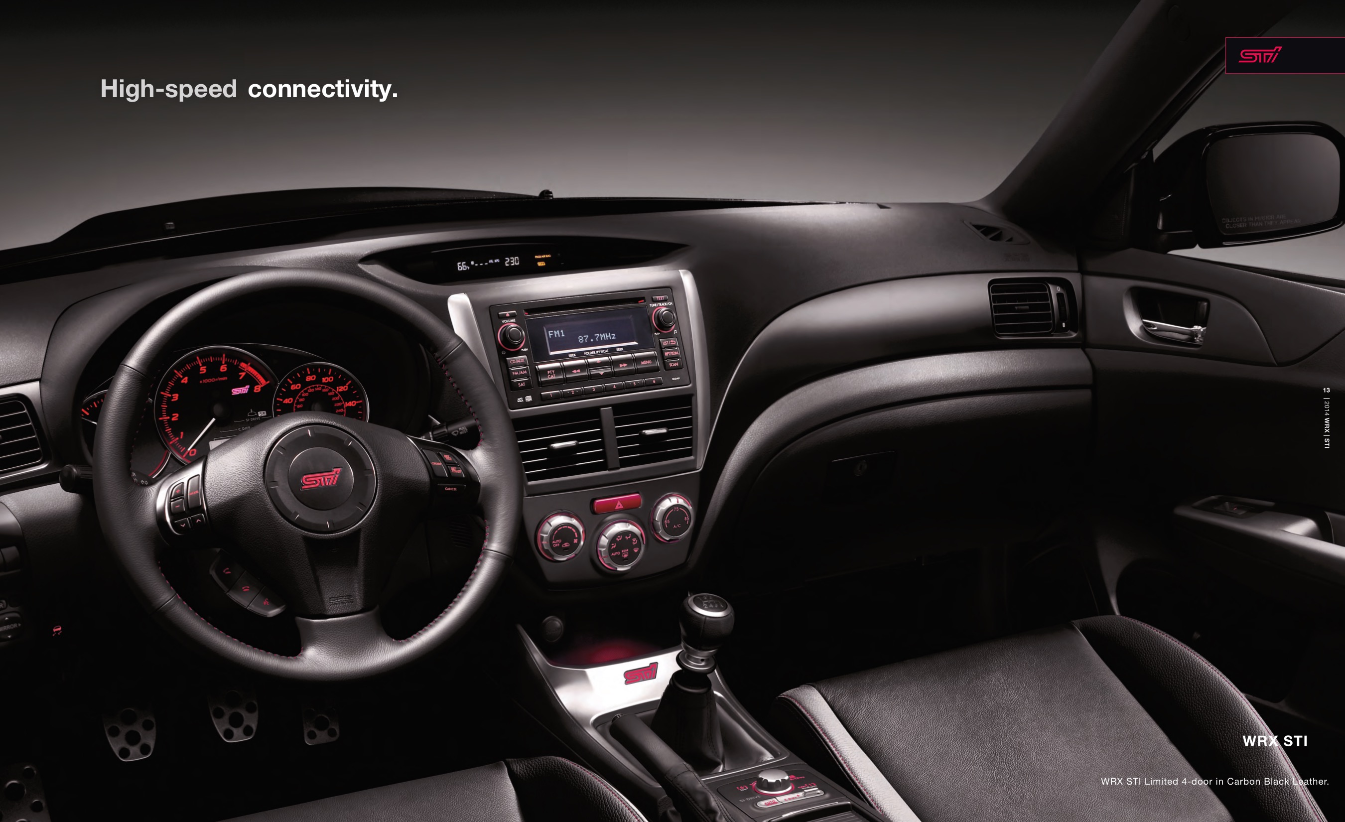 2014 Subaru Impreza WRX Brochure Page 7